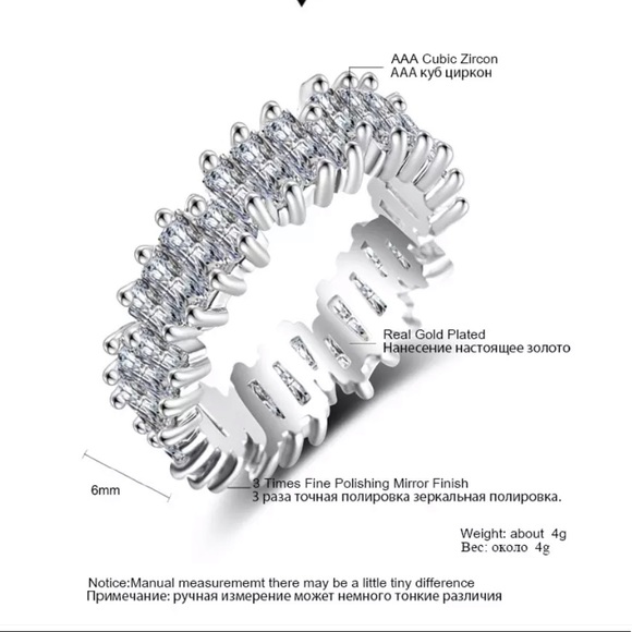 CANOPUS ♡ AAA Cubic Zirconia Ring GIFT - Picture 7 of 9